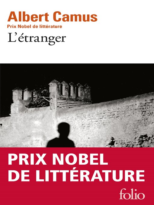 Title details for L'étranger by Albert Camus - Wait list